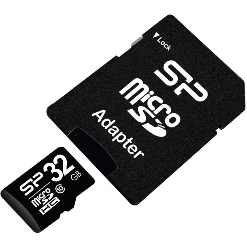 Karta pamięci Silicon Power SP032GBSTH010V10SP 32 GB MicroSDHC UHS-I Class 10