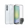 Zestaw hartowanego szkła ochronnego na ekran PanzerGlass SAFE. 3-w-1 do Samsung Galaxy A56 5G (SA68342)