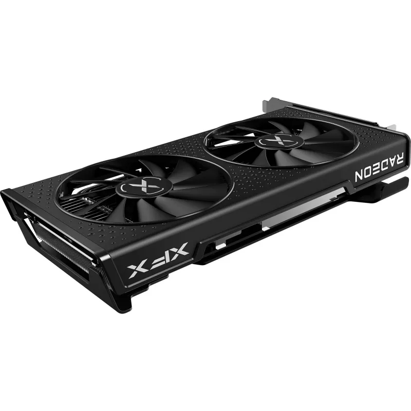 Karta graficzna XFX Radeon RX 7600 — 8 GB GDDR6, PCIe 4.0, 128-bit, 2x DisplayPort 2.1, HDMI 2.1, 2 wentylatory