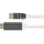 PYT M0222 - DP 1.4 na HDMI 2.0 A Wtyk, Nylon, 4K@60Hz, 2 m, Biały - Cyfrowy/Wyświetlacz/Video (GC-M0222)