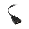 Kabel zasilający wewnętrzny Akasa AK-CBLD05-40BK 0.4m