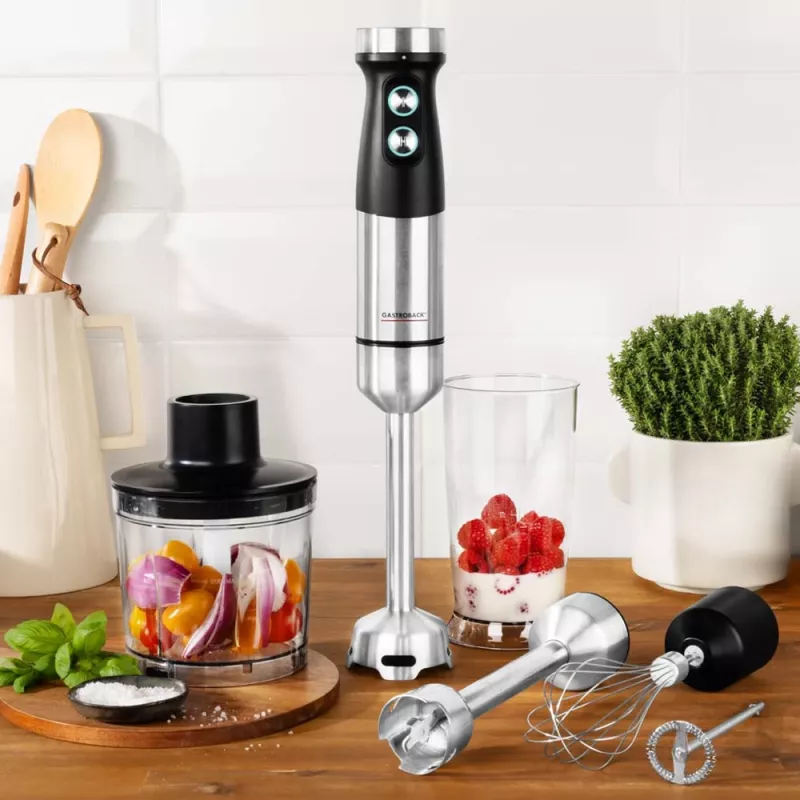 Blender ręczny Gastroback Design Power Hand Blender Set 5-in-1