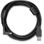 Kabel USB WACOM 3 m ze złączem USB-A, model ACK4220601, czarny
