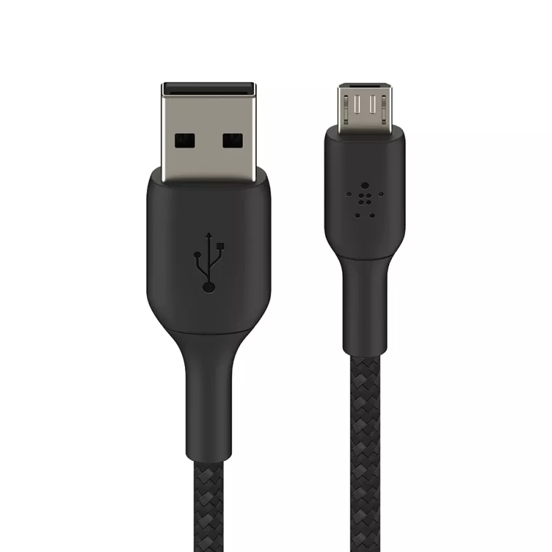 Kabel USB Belkin CAB007bt1MBK 1m USB A Micro-USB A czarny