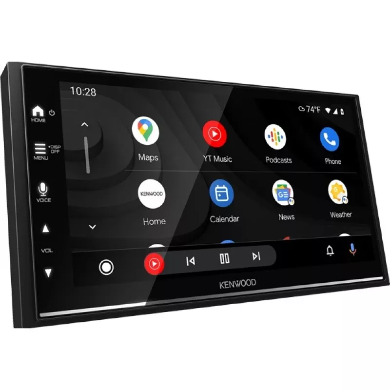 Kenwood DMX7722DABS samochodowy odbiornik multimedialny Czarny Wi-Fi Bluetooth