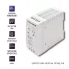 Qoltec Din Rail zasilacz | 40W | 24V | 1.67A | Biały | cienki