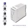 Qoltec Din Rail zasilacz | 40W | 24V | 1.67A | Biały | cienki