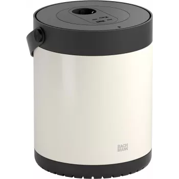 Listwa zasilająca Bachmann MOV E z 1 gniazdem CEE 7/3 i 2 portami USB A/C, biało-czarna