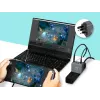AVerMedia GC313Pro Uniwersalna czarna ładowarka sieciowa AC z szybkim ładowaniem do użytku wewnętrznego