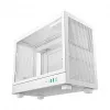 Obudowa komputerowa DeepCool CH160 PLUS WH Small Form Factor biała, microATX, szkło hartowane, USB-C