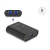 DeLOCK USB Switch 2 PC to 1 Device 5 Gbps Czarny