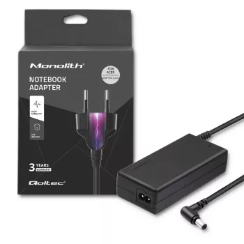 Zasilacz Qoltec do laptopa Acer 65W 3.42A 19V 5.5x2.5 50016.65W