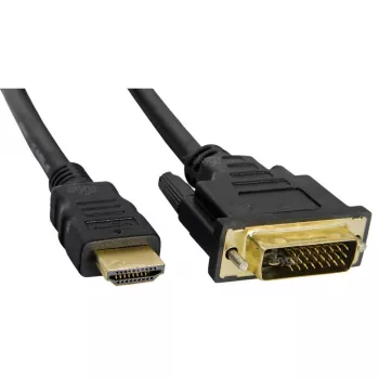 Adapter kabla wideo Akyga AK-AV-11 1,8 m HDMI Type A (Standard) DVI-D czarny