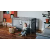Lionelo Stefi Concrete Multicolor - łóżeczko 2 w 1