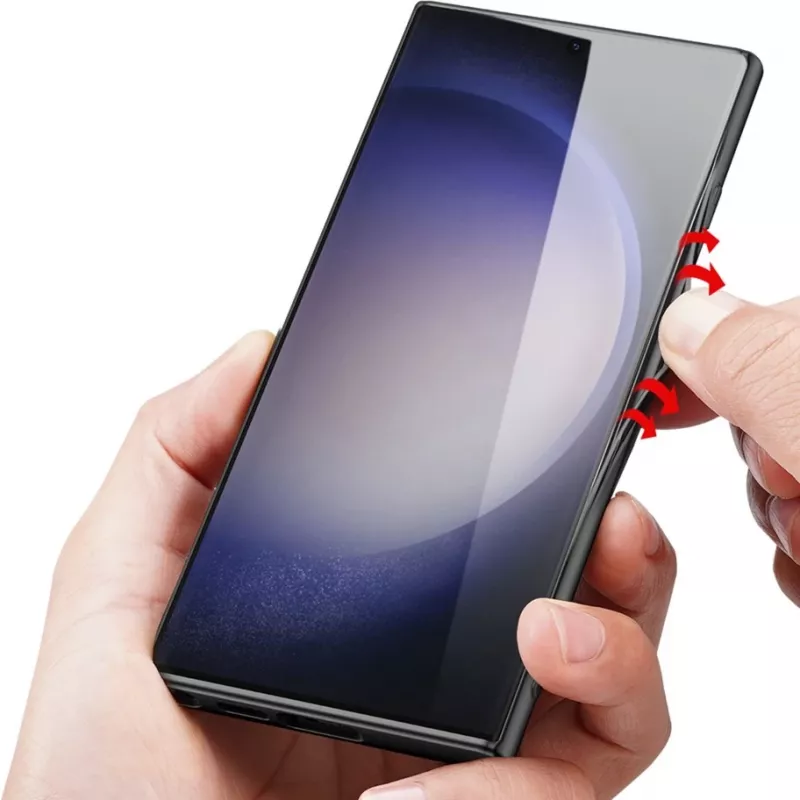 Nevox StyleShell NYLO - Samsung Galaxy S25 Ultra, czarny