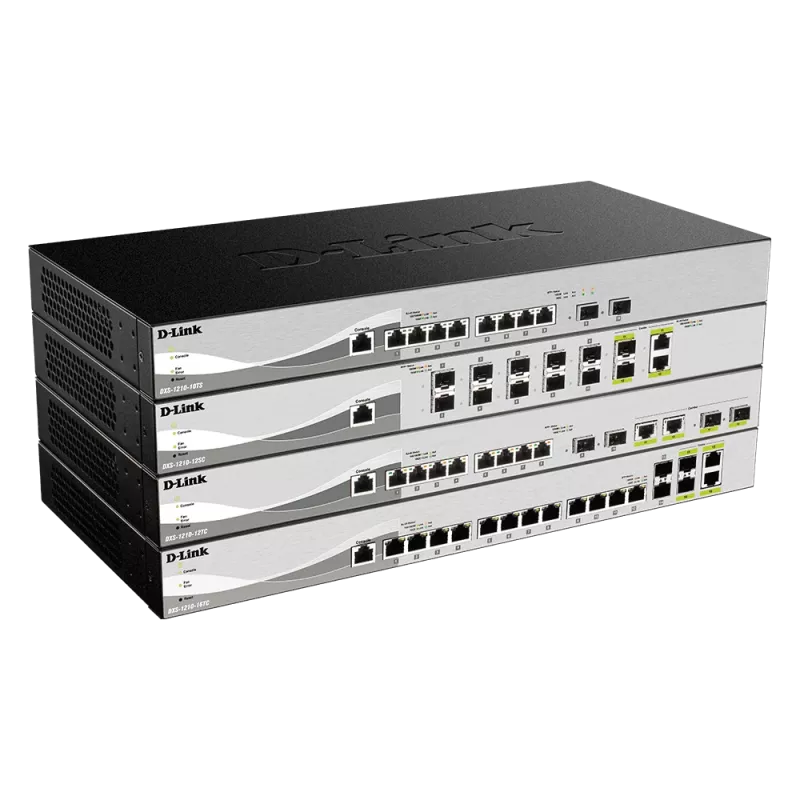 D-Link 24-portowy 10G SFP+, 4-portowy 10GBASE-T Smart Managed Switch