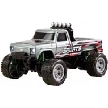 Radio-Controlled Monster Truck Amewi DieCast 1:64 RTR, szary, skala 1:64