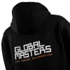 Bluza z kapturem Global Masters GM Logo - czarna (S)