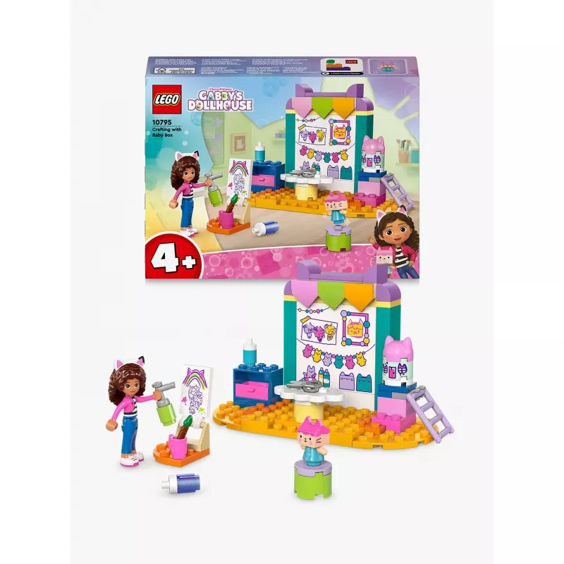 LEGO GABBY’S DOLLHOUSE 10795 Tworzenie z Baby Box