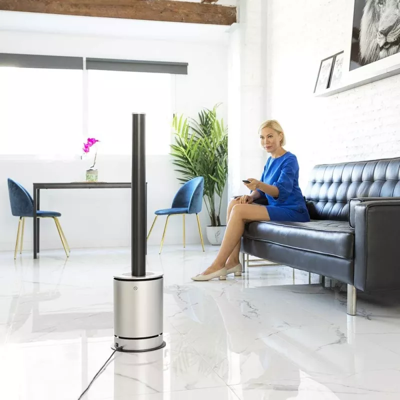 Cecotec | Wentylator, grzejnik i oczyszczacz powietrza | TotalPure 3in1 Vision | 2000 W | Oscylacja | Pilot zdalnego sterowania
