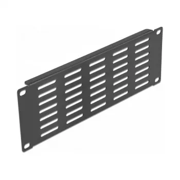 Wentylowany panel zaślepiający DeLOCK 10 cali Panel szafy sieciowej 66840