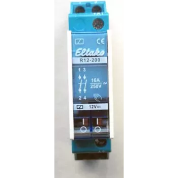 Eltako Electronics sterownik przekaźnika przełączającego pobór mocy 1,9 W sterowanie R12-200-1 (22200054)