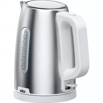 Czajnik elektryczny Braun WK 1500 1,7 l 2200 W stal nierdzewna, biały