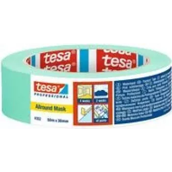 tesa ALLROUND MASK 04352-00002-00 taśma krepowa miętowa (dł. x szer.) 50 m x 30 mm 1 szt.