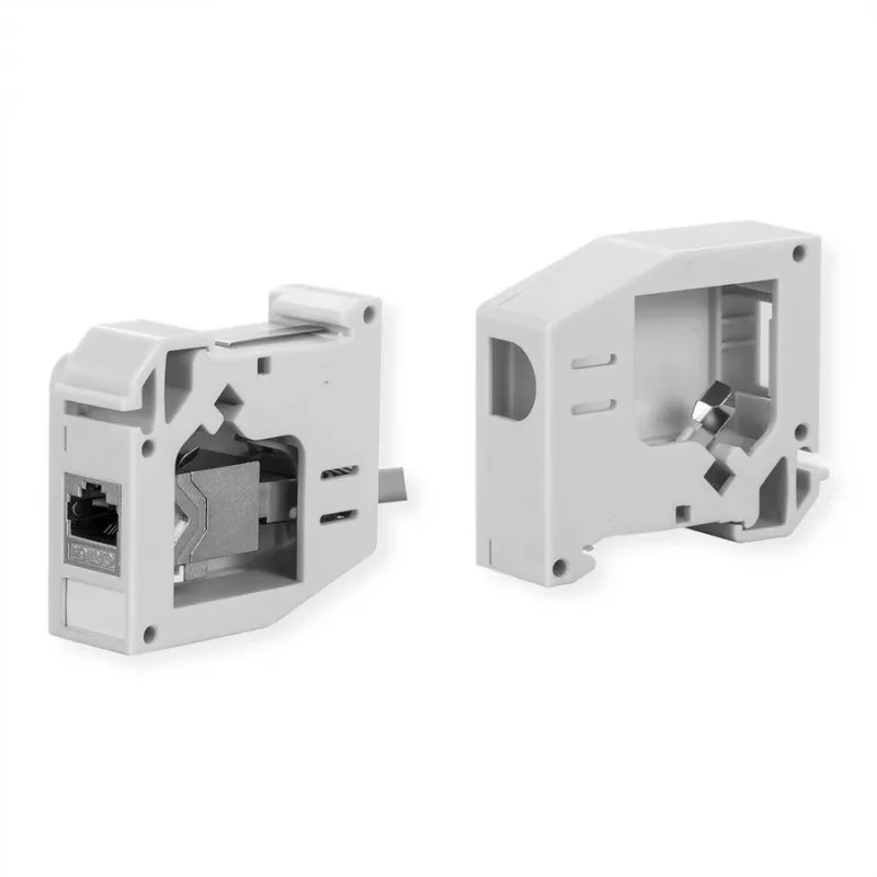 Adapter do szyny DIN ROLINE dla modułów Keystone, nieobsadzony, 180