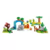 Zestaw LEGO DUPLO Town Rodziny Dzikich Zwierząt 3-w-1 10446 — 92 elementy, wiek 2+, 200×220×340 mm