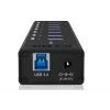 ICY BOX IB-AC618 USB 3.2 Gen 1 (3.1 Gen 1) Typ-B 5000 Mbit/s Czarny