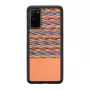 Etui na telefon man and wood Galaxy S20 brązowa krata czarny – ochronne etui do Samsung Galaxy S20