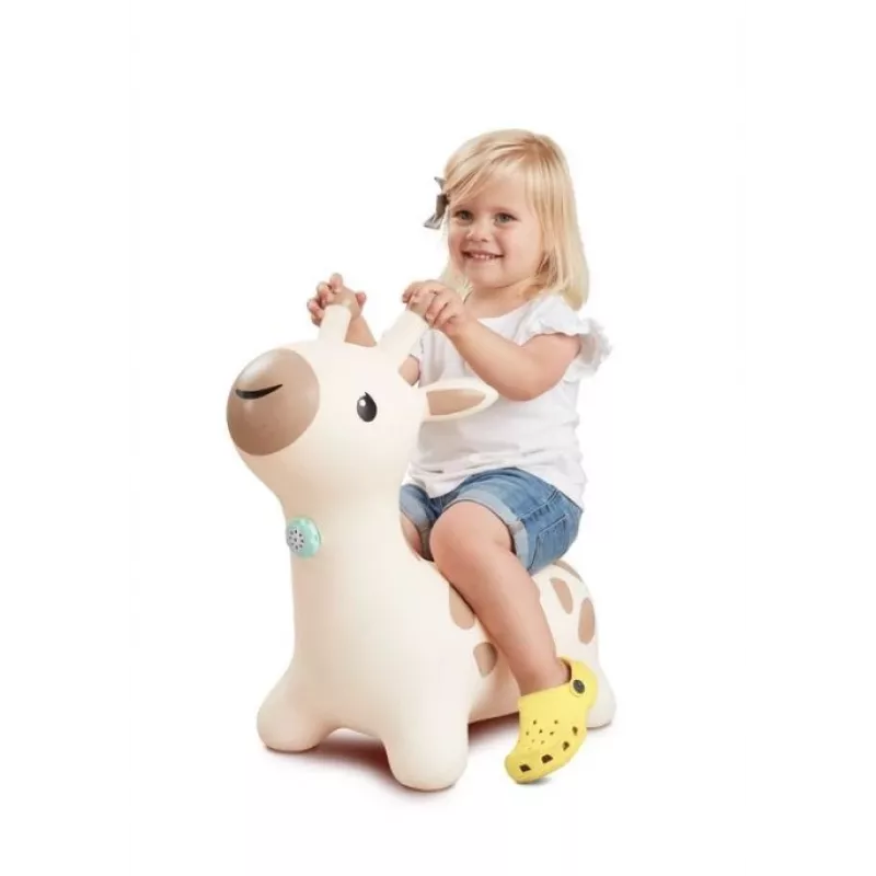 Gumowy skoczek B-kids Żyrafa model 116315223 — miękki, kolorowy skoczek dla niemowląt