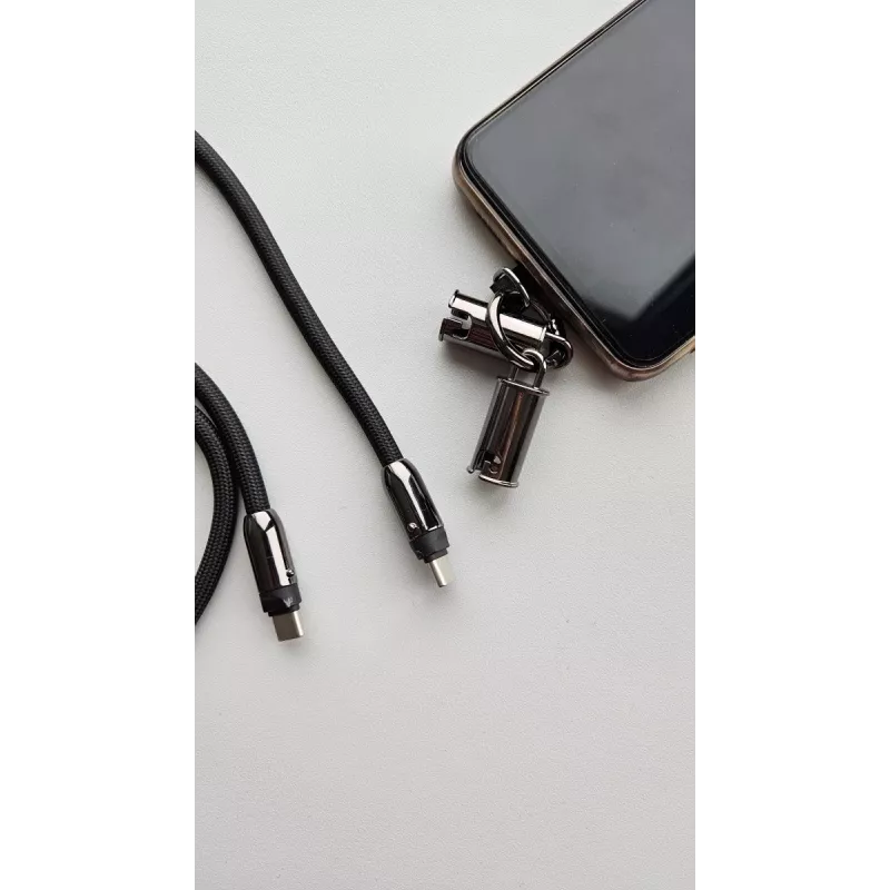 Kabel USB-C TB AKTBXKUCCSMY12B 1,2 m, czarny, USB-C na USB-C