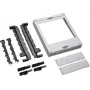 Hager UE21A2B - Czarny - Biały - Plastik - Hager universN - NH00 - 300 mm - 125 mm - 250 mm (UE21A2B)