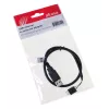 Kabel USB Akasa 0,4 m USB A Czarny