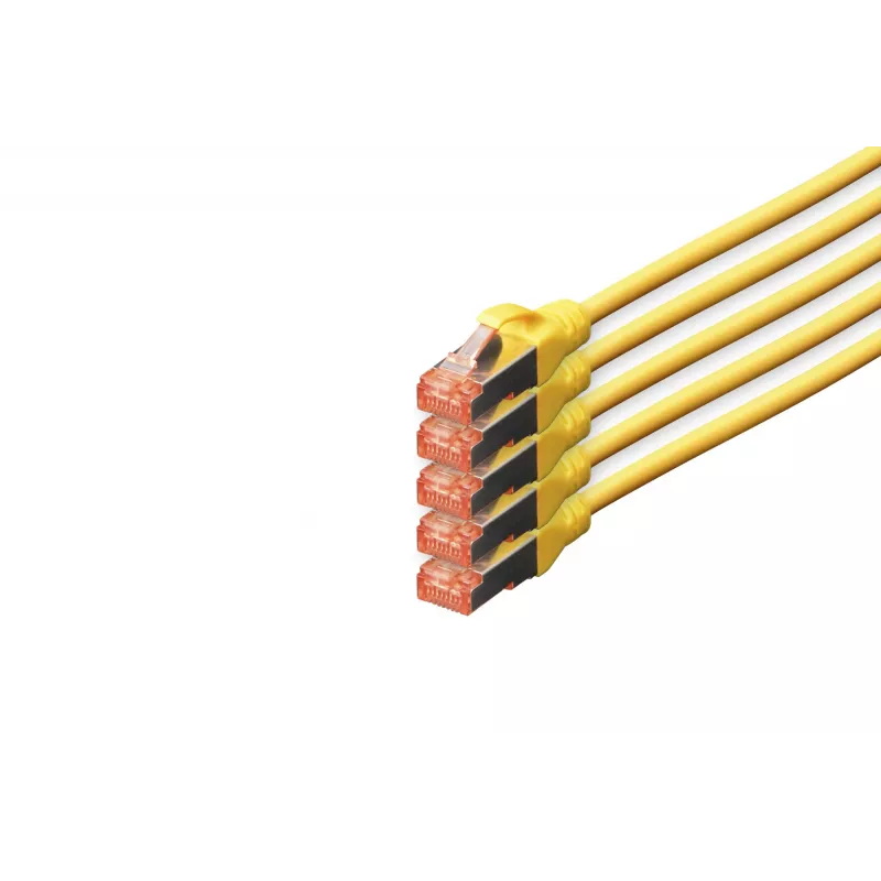 Kabel sieciowy Digitus CAT 6 S/FTP 10m Żółty