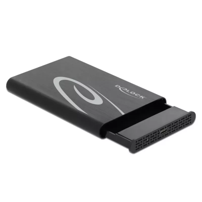 Obudowa HDD/SSD DeLOCK 42610 – zewnętrzna obudowa na dysk SATA 2,5 cala HDD/SSD