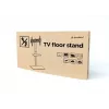 Stojak podłogowy pod telewizor GEMBIRD TVS-55T-02 dla telewizorów 32–55 cali, stal, wysokość 600 mm, VESA 100x100–400x400, maks. obciążenie 35 kg