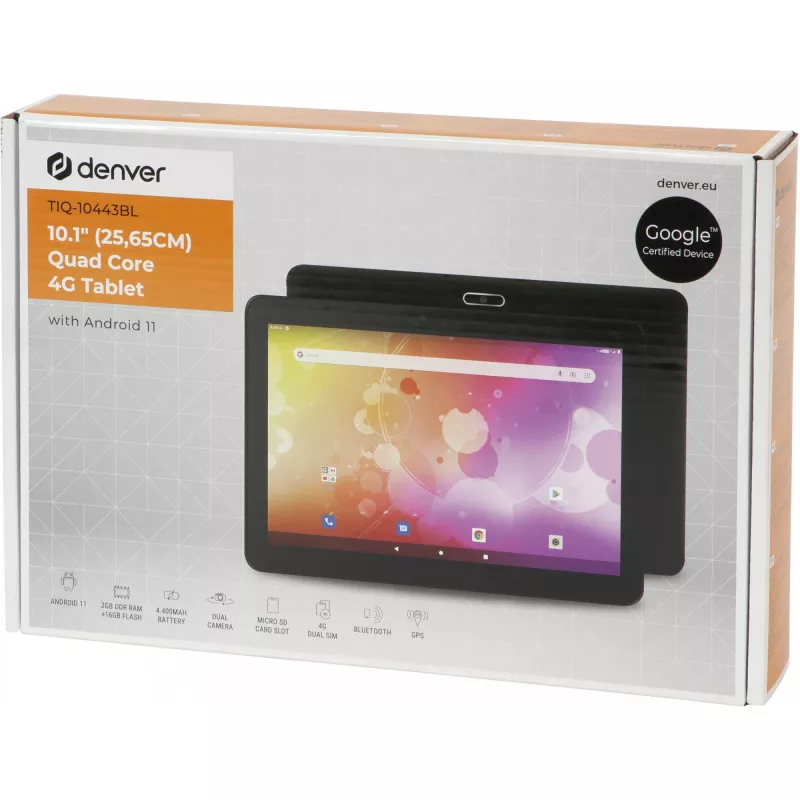 Tablet Denver TIQ-10443BL 10,1 cala Spreadtrum 1,3 GHz 2 GB RAM 16 GB Android 11