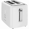 Toster AENO ATS0002W 2-szczelinowy, 780–930 W, 220–240 V 50–60 Hz, 3 tryby, 7 poziomów przyrumieniania, biały