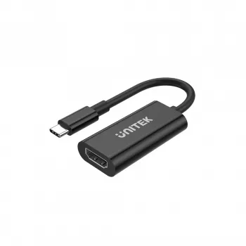 UNITEK V1421A Adapter graficzny USB Czarny