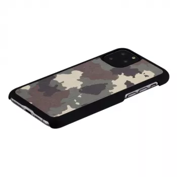Etui na smartfona man and wood do iPhone 11 Pro — kamuflażowe czarne etui ochronne
