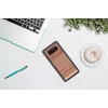 Etui na smartfon man and wood dla Galaxy Note 8 — cappuccino Czarny ochronne