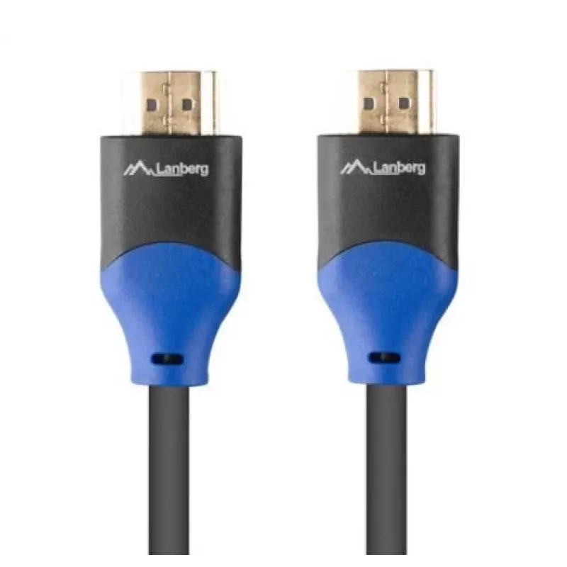 Kabel HDMI Lanberg CA-HDMI-15CU-0030-BK 3m Wtyk HDMI typu A 18 Gbit/s