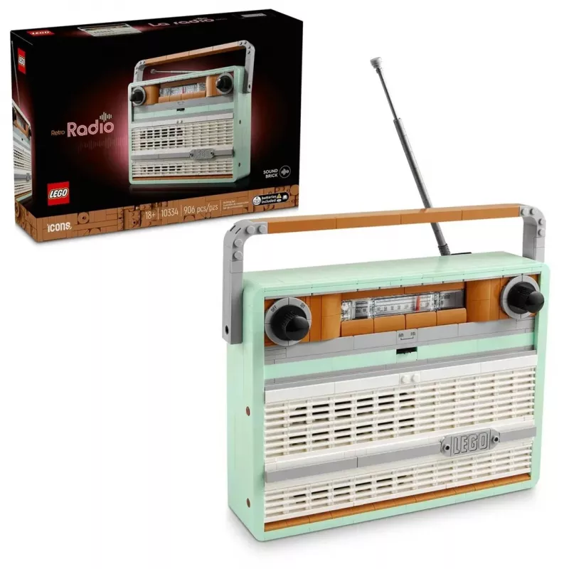 LEGO ICONS 10334 Radio retro