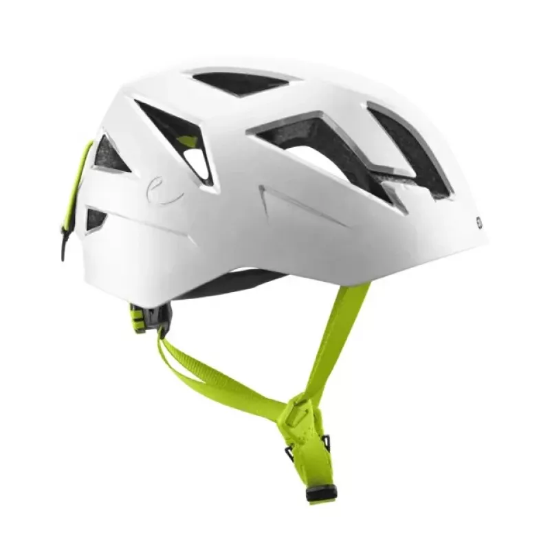 Kask wspinaczkowy Edelrid Zodiac biały, hybrydowa konstrukcja skorupy