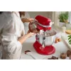 KitchenAid 5KSM60SPXEER mikser stojący 375 W szary, czerwony, stal nierdzewna
