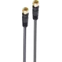 Kabel koncentryczny ShiverPeaks BS80098-G-128CP-S 10m F czarny