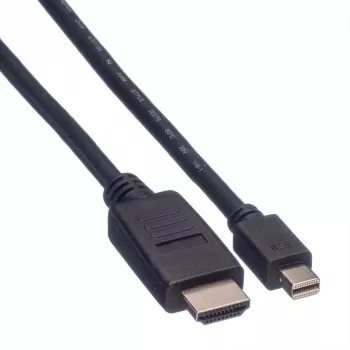 Kabel Mini DisplayPort VALUE Mini DP-HDTV M/M 2 m